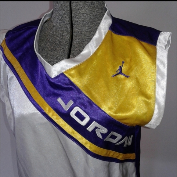 Nike air Jordan Jumpman Jersey Haddad Apparel Embroided Youth sz L womens sz S M - Picture 3 of 7